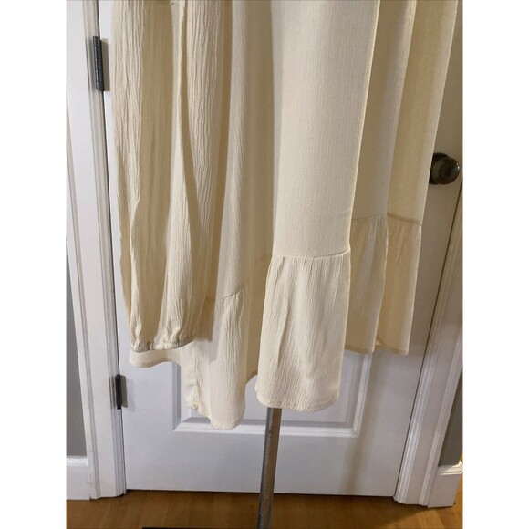 Keren Hart Ivory Embroidered Crochet Boho Blouse Tunic Top Shirt Womens 1X- New - Picture 5 of 16